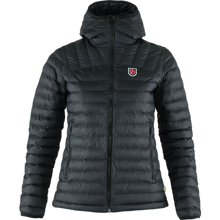 Chaqueta aislante con capucha Fjallraven Expedition Latt para mujer - Negra Talla: S