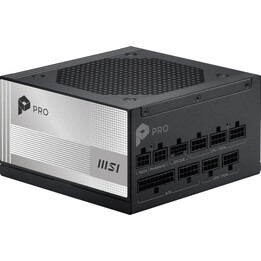 MSI Pro A850PL PCIE5 - Fuente de alimentación, 850 W, 80 Plus Platinum, ATX 3.1