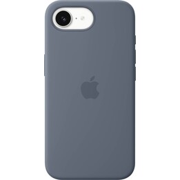 Capa de silicone da Apple para iPhone 17e azul marinho com compatibilidade MagSafe MHWE4ZM/A