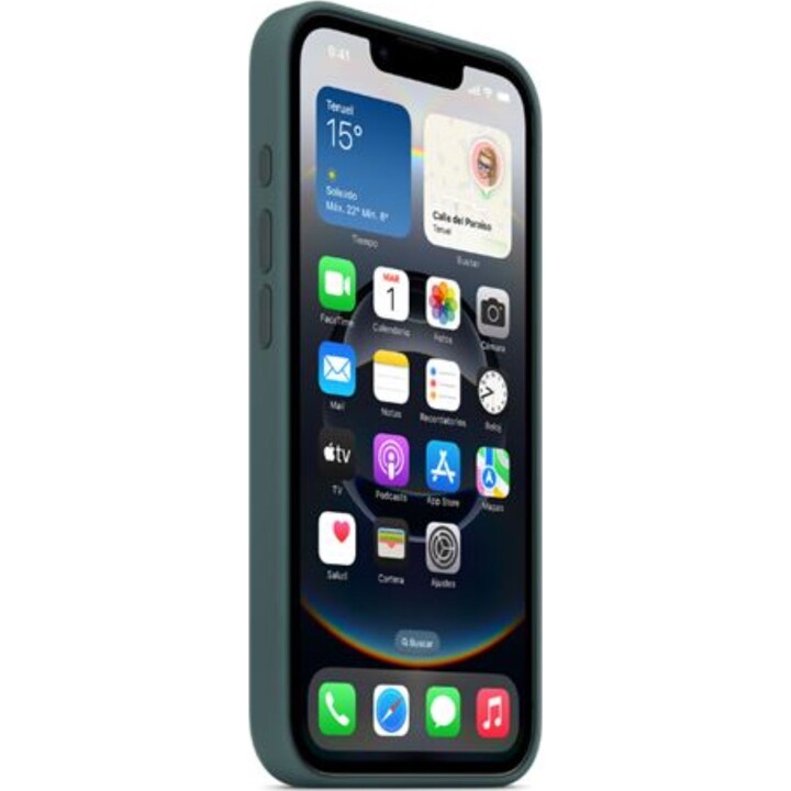 Apple Lake Green Silicone Case for iPhone 16e