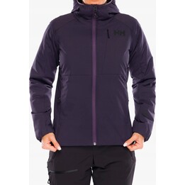Helly Hansen Odin Stretch Ins Hood 2.0 Women´s Insulated Jacket - Black Grape Size: L