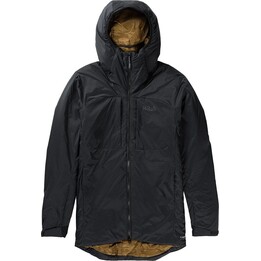 Jaqueta alpina Rab Xenair - preta, tamanho XL