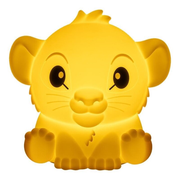 PALADONE Simba SquishyGlo luce in silicone ricaricabile Simba multicolore