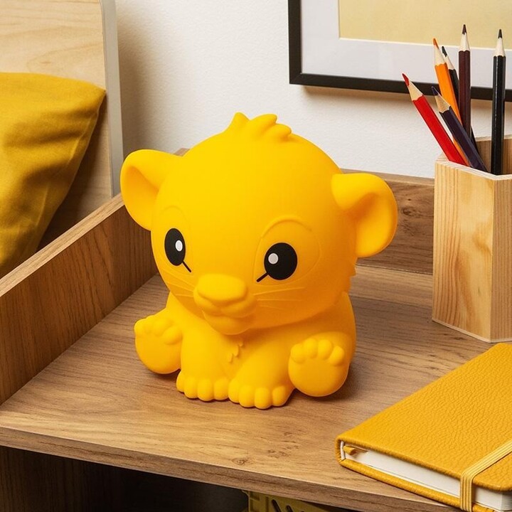PALADONE Simba SquishyGlo luce in silicone ricaricabile Simba multicolore