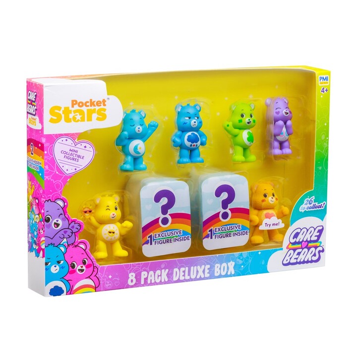 Figuras dos Ursinhos Carinhosos - Temporada 1 - Caixa de Luxo com 8 Figuras (Sortidas)