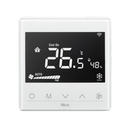 Termostato de controle de temperatura Nice Fan2-Control branco