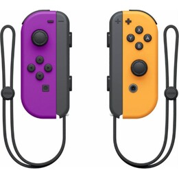 Nintendo 10002888 Comando Joy-Con (conjunto esquerda/direita) roxo néon / laranja néon