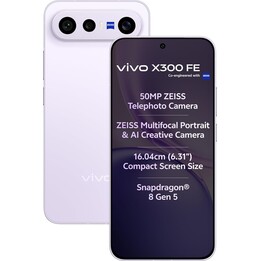 Vivo X300 FE 5G, 12GB 512GB, 6.31 AMOLED, 6500mAh, Púrpura