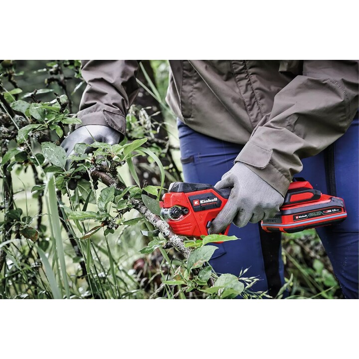 Forbici da potatura Einhell GP-LS 18/28 Li T BL-Only, evitare il nero e il rosso