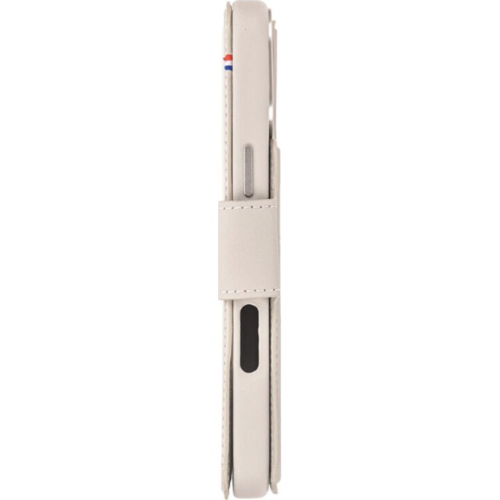 Capa para carteira amovível Decoded para iPhone 16 Pro, capa MagSafe em pele genuína - Argila