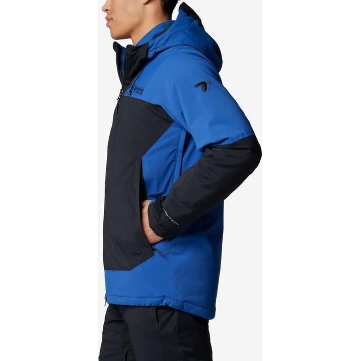 Kurtka narciarska Columbia Cirque Bowl Jacket - black/zing rozmiar: l