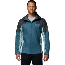 Kurtka przeciwdeszczowa Columbia Inner Limits III Jacket - everblue/shark/crushed blue rozmiar: m
