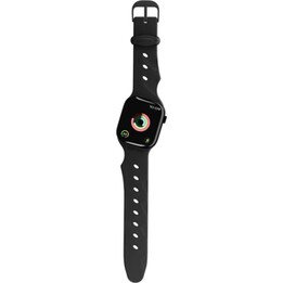 Decoded Ares Splice Banda in silicone per Apple Watch 38/40/41/42 mm, nero
