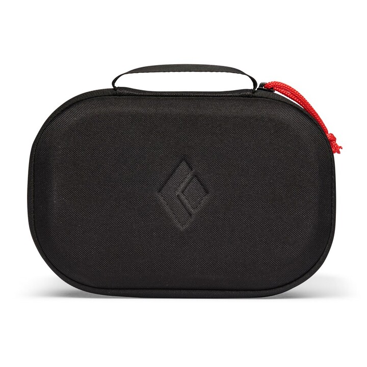 Torcia portatile a LED Black Diamond Distance 1500, rossa e bianca.