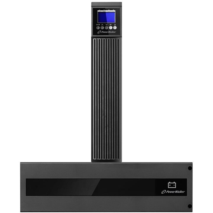 PowerWalker VFI 6000 RTG PF1 sistema de alimentación ininterrumpida (UPS) Doble conversión (en línea) 6 kVA 6000 W 2 salidas AC