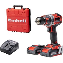 Einhell Professional TP-CD 18/50 Li-i BL (2x2.0Ah) 2-Gang Akku-Schlagschrauber, inklusive Ladegerät und Akku