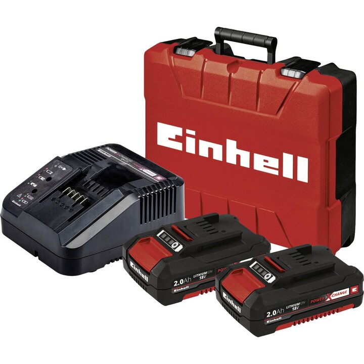 Atornillador de impacto inalámbrico Einhell Professional TP-CD 18/50 Li-i BL (2x2,0Ah) de 2 velocidades, incluye cargador y bate