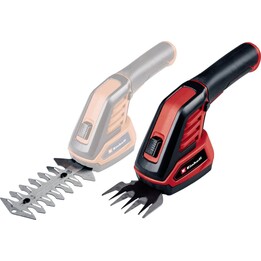 Tijeras de podar, desbrozadora sin mango y cortasetos Einhell 3410365 GC-CG 3,6/70 Li WT con batería recargable