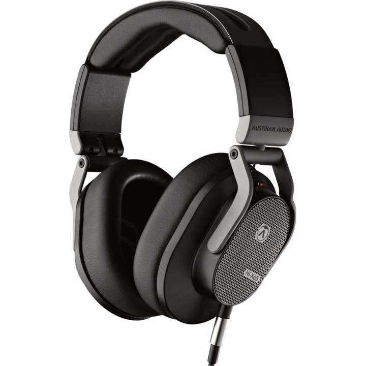 Cuffie cablate Austrian Audio Hi-X65 con archetto, colore nero, per studio/palco.