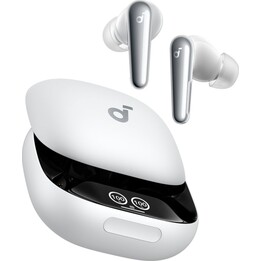 Cuffie in-ear Soundcore Liberty 4 Pro True Wireless Stereo (TWS) per chiamate/musica/sport/uso quotidiano, Bluetooth, colore bia