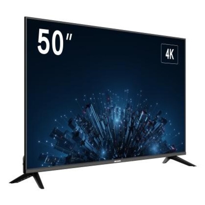 Hikvision DS-D5050U3-1V0S pantalla para PC 127 cm (50") 3840 x 2160 Pixeles 4K Ultra HD LED Negro