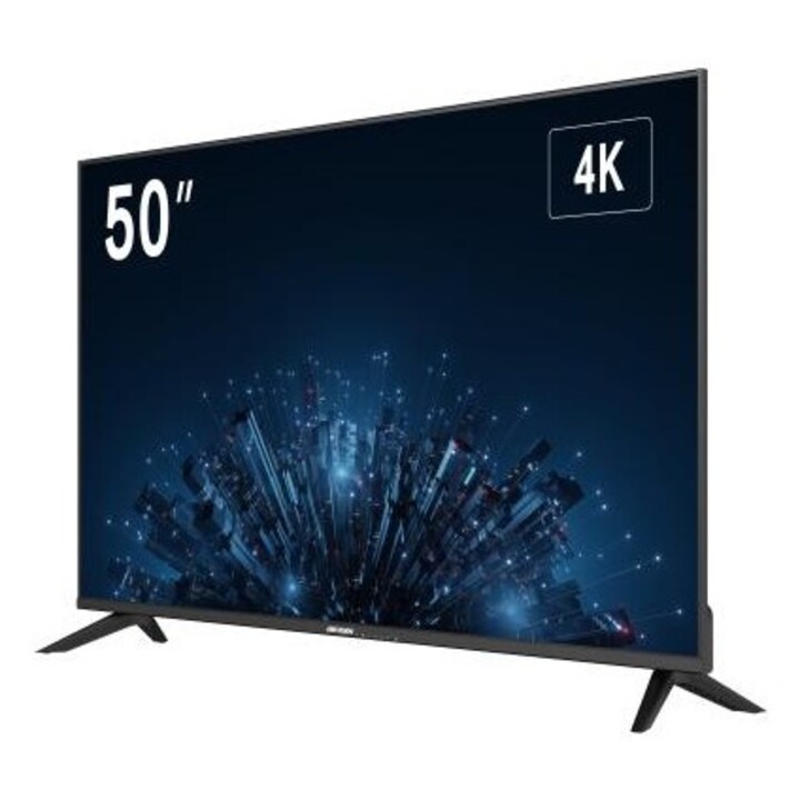 Hikvision DS-D5050U3-1V0S pantalla para PC 127 cm (50") 3840 x 2160 Pixeles 4K Ultra HD LED Negro