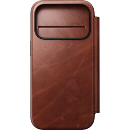 Nomad Modern Leather Folio Handy-Schutzhülle 16 cm (6.3") Braun