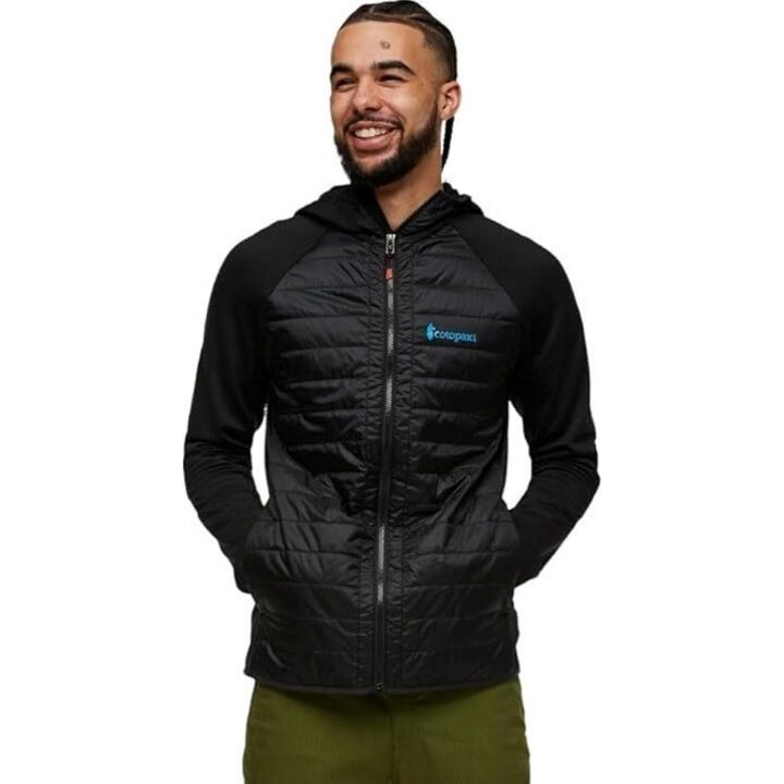 Giacca con cappuccio isolante ibrida Cotopaxi Capa - Cotopaxi nera, taglia: XS