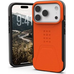 UAG Civilian MagSafe Case for iPhone 17 Pro Max MagSafe Compatible (Orange)