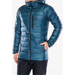 Doudoune à capuche Columbia Arctic Crest - Bleu Everblue, taille M