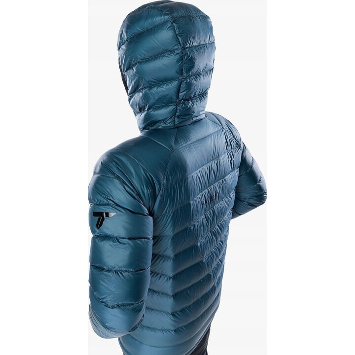 Columbia Arctic Crest Down Hooded Jacket - Everblue, size: M