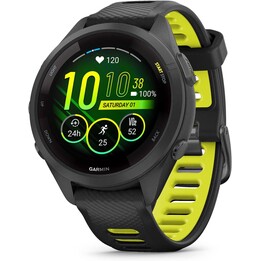 Garmin Forerunner 265S GPS Preto/Amarelo 42mm – Relógio inteligente