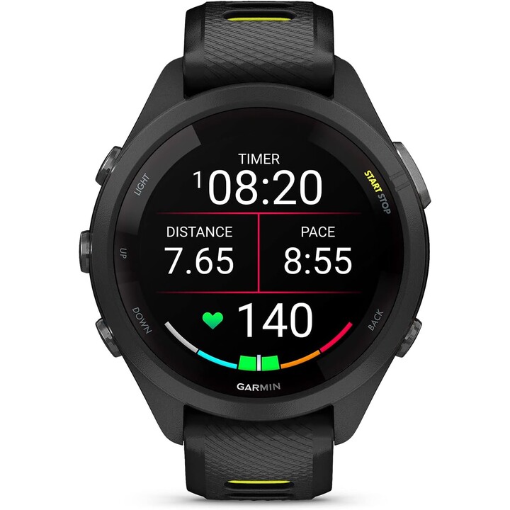 Garmin Forerunner 265S GPS Nero/Amarillo 42mm - Orologio intelligente