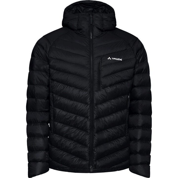 Kurtka puchowa Vaude Monviso Down Hooded Jacket - black rozmiar: m
