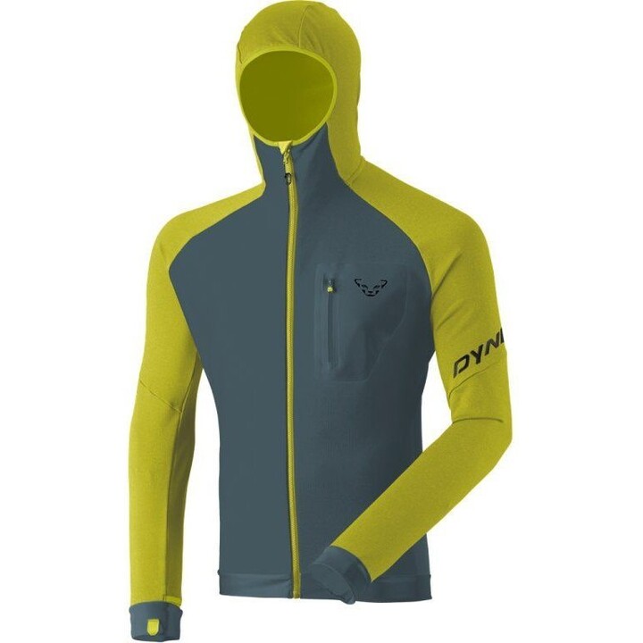Bluza polarowa Dynafit Radical Polartec Hooded Jacket - golden lime rozmiar: s