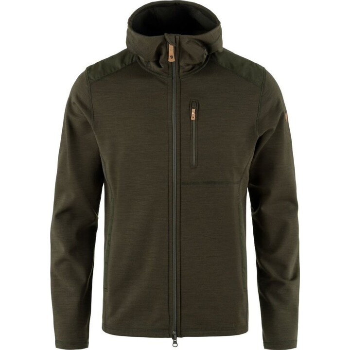 Jacke Fjallraven Keb Fleece Hoodie Größe L