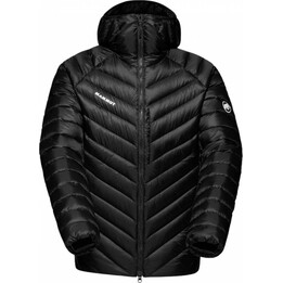 Chaqueta con capucha Mammut Broad Peak IN - negra, talla: l