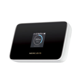 Mercusys MT115 4G LTE com velocidades de até 150 Mbps, cartão SIM. Wi-Fi 6.
