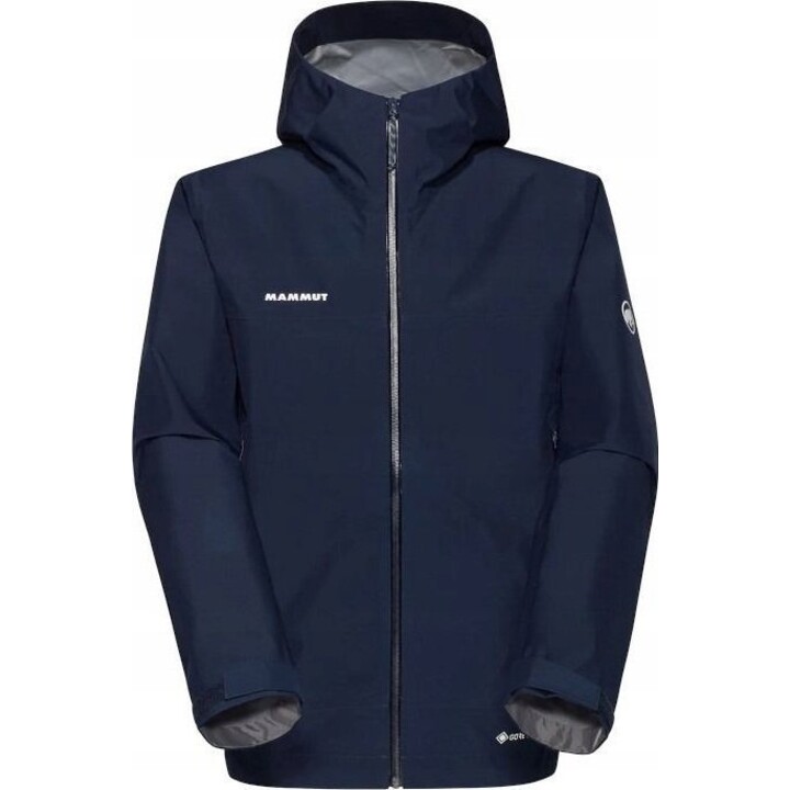 Kurtka w góry Mammut Crater Light HS Hooded Jacket - marine rozmiar: m