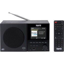 Radio Imperial DABMAN 120 - DAB+, FM, ASA, BT, USB - czarne