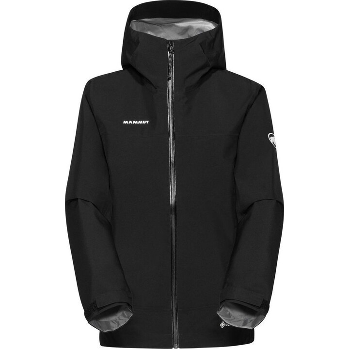 Jaqueta com capuz Mammut Crater Light HS - Preta, Tamanho G