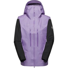 Giacca con cappuccio Mammut Taiss Light HS - lavanda/nero, taglia: XL