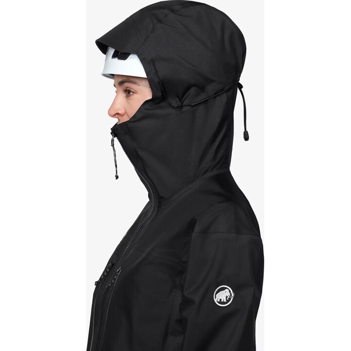 Veste à membrane Mammut Taiss Light HS Hooded Jacket - black taille : xl