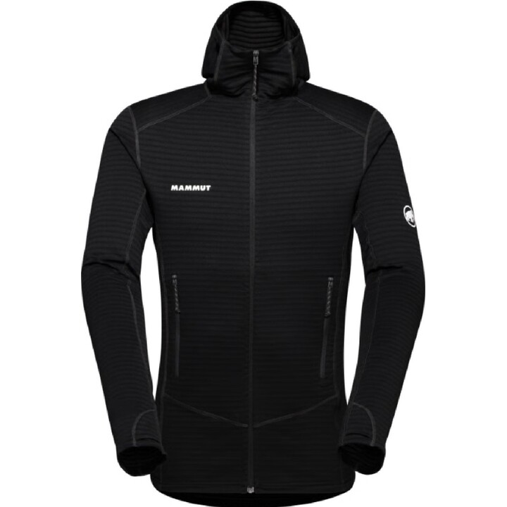 Giacca con cappuccio Mammut Taiss Light ML - nera, taglia: S