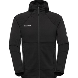 Chaqueta con capucha Mammut Taiss ML - negra, talla: l