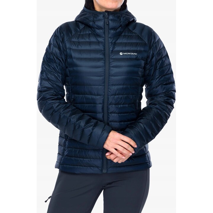 Giacca con cappuccio da donna Montane Anti Freeze Lite - Blu Eclipse Taglia: L
