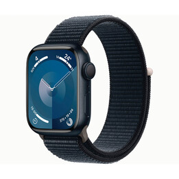 Apple Watch Series 9 GPS + Cellular 45 mm Aluminio y Correa deportiva Loop Negra (Midnight) MRMF3QL/A