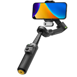 AOCHUAN Smart X3 3-Axis Foldable Smartphone Gimbal Stabilizer - Black