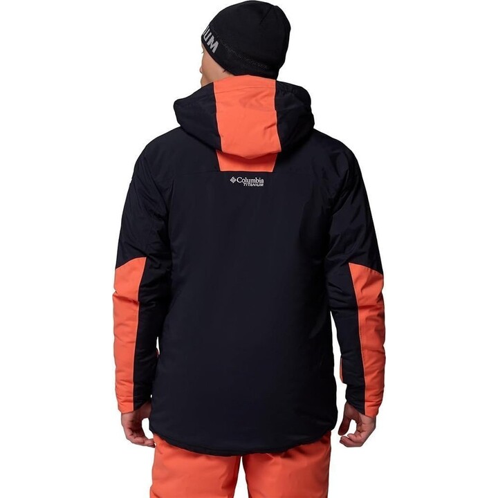 Giacca da sci Columbia Cirque Bowl - Nero/Zing Taglia: M