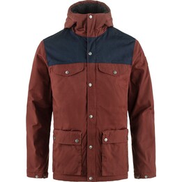 Kurtka Fjallraven Greenland Winter Jacket - maroon/dark navy rozmiar: l